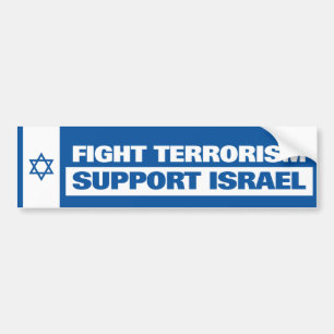 Support Israel Bumper Sticker