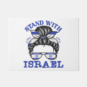 Support Israel - I Stand With Israel  Doormat