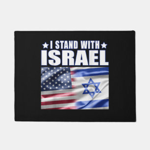 Support Israel I Stand with Israel  Doormat