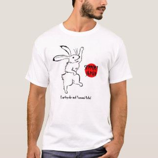 SUPPORT JAPAN (1 rabbit) T-Shirt