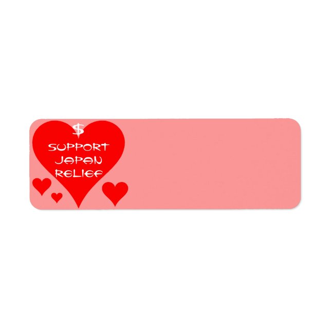 SUPPORT JAPAN RELIEF (Front)