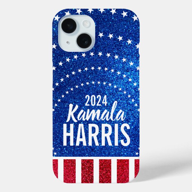 Support Kamala Harris 2024 Progress and Unity Case-Mate iPhone Case (Back)