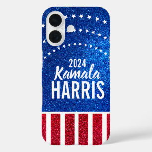 Support Kamala Harris 2024 Progress and Unity iPhone 16 Case