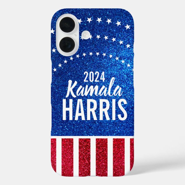 Support Kamala Harris 2024 Progress and Unity Case-Mate iPhone Case (Back)