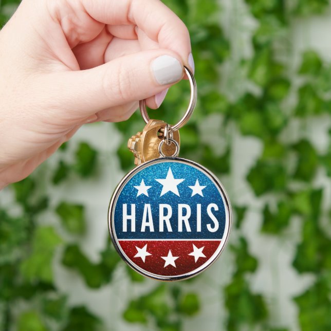 Support Kamala Harris 2024 Progress and Unity Key Ring (Hand)