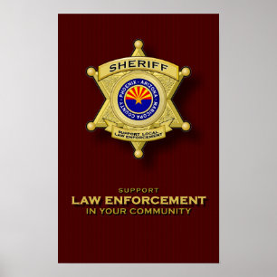 Support Law Enforcement poster