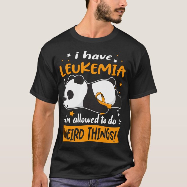 Support Leukaemia Awareness Gifts T-Shirt (Front)