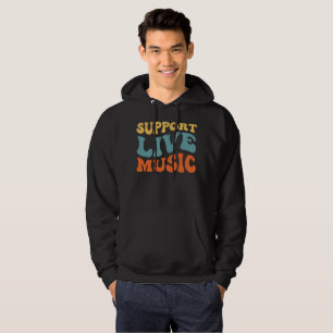 Support Live Music Hoodie
