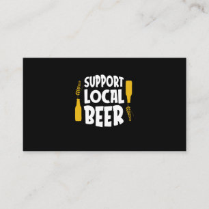 Support Local Beer Business Card