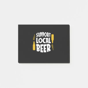 Support Local Beer Post-it Notes