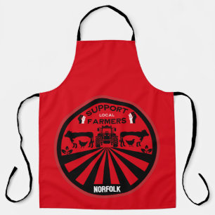 Support Local British Farm Produce Apron