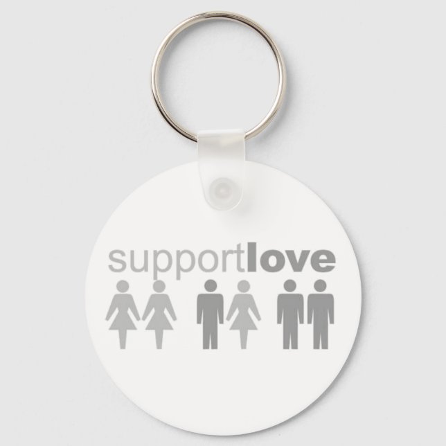 Support Love Key Chain (Front)