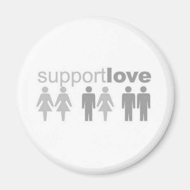 support-love magnet (Front)