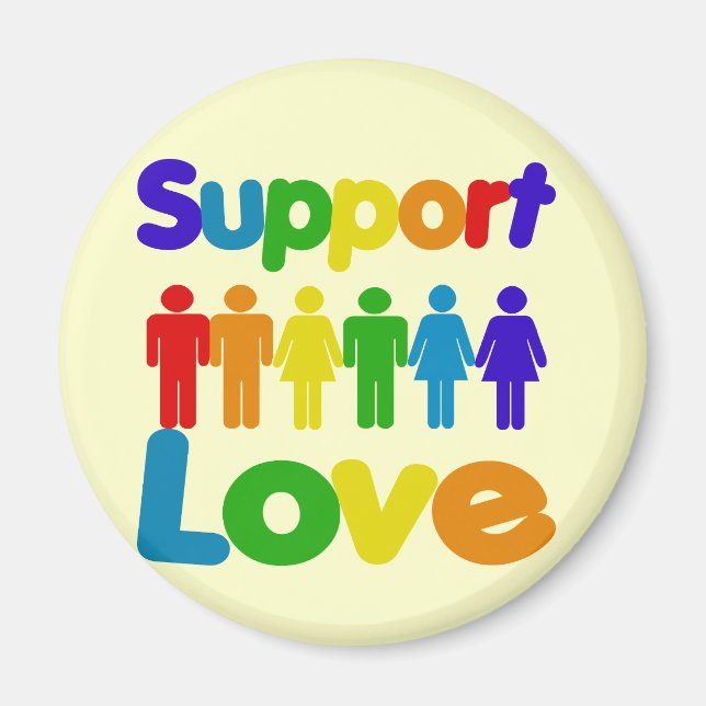 Support Love Magnet (Front)
