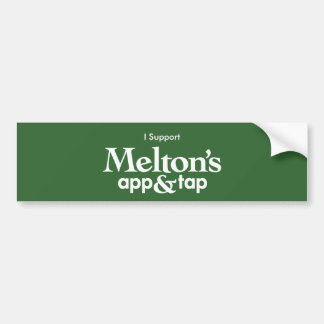 Support Melton's Bumper Sticker