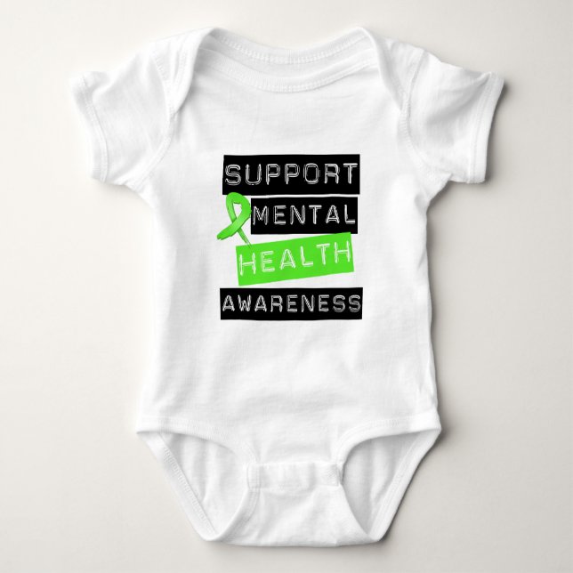 Support Mental Health Awareness T-Shirt (Front)