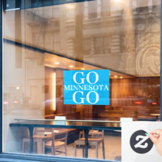 support Minnesota window cling