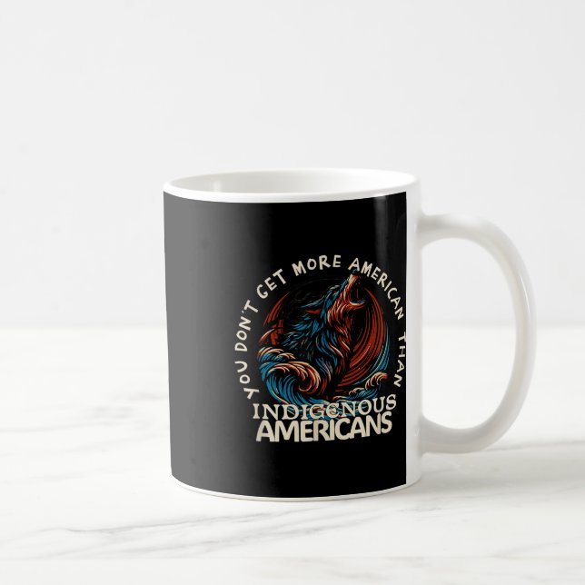 Support Native Americans Against Trump  Coffee Mug (Right)