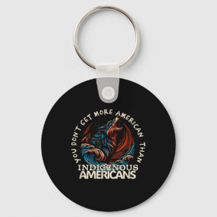 Support Native Americans Against Trump  Key Ring