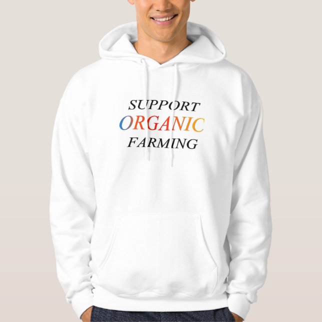 Support Organic Hoodie (Front)