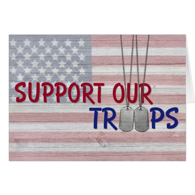 support our troops (Front Horizontal)