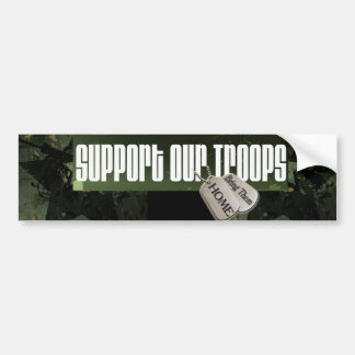 Support our Troops Bumper S Bumper Sticker