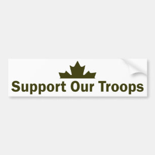 Support Our Troops Bumper Sticker