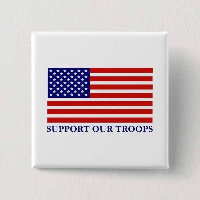 Support Our Troops Button (Front)