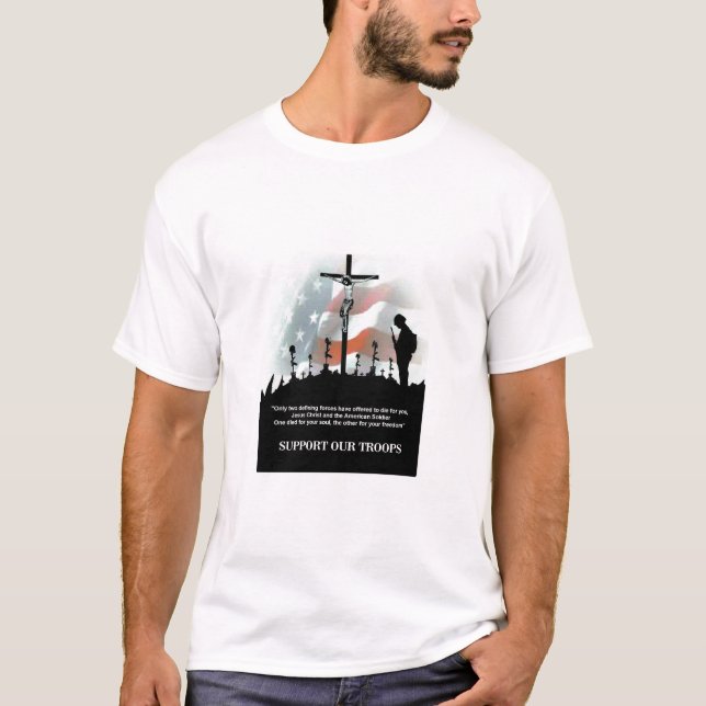 Support Our Troops T-Shirt (Front)