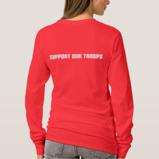 Support Our Troops - White T-Shirt