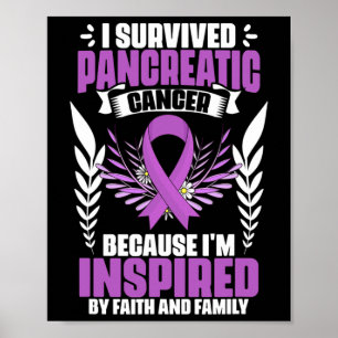 Support Pancreas Survivor Pancreatic Cancer Awaren Poster