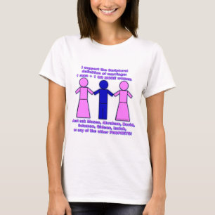 Support Polygamy ladies Tee