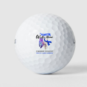 Support Prostate Cancer Awareness Ribbon Gifts Golf Balls