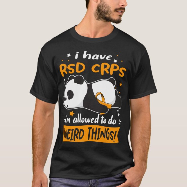 Support RSD CRPS Awareness Gifts T-Shirt (Front)