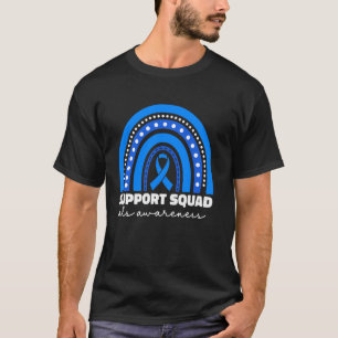 Support Squad ALS Awareness Month Blue Women Suppo T-Shirt