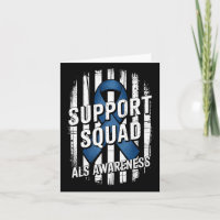 Support Squad Als Awareness Month Usa American Fla