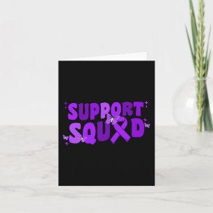 Support Squad Alzheimer Alzheimer's Awareness Card