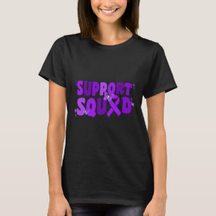 Support Squad Alzheimer Alzheimer's Awareness T-Shirt