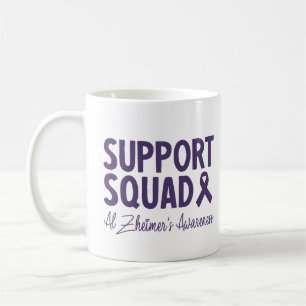 Support Squad Alzheimer's Awareness Coffee Mug