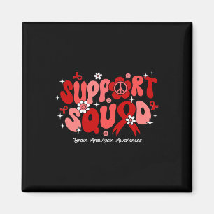Support Squad Brain Aneurysm Awareness Magnet