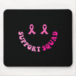 Support Squad Breast Cancer Awareness 2 Sided Mouse Pad