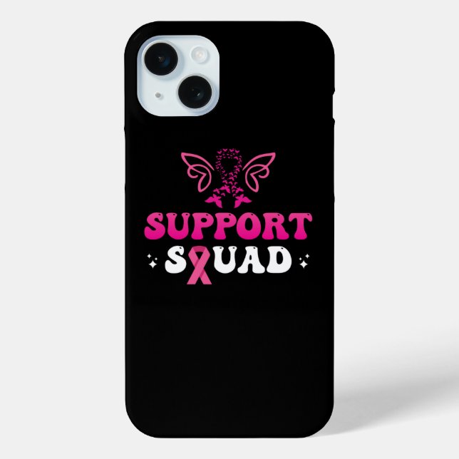 support squad breast cancer awareness Case-Mate iPhone case (Back)