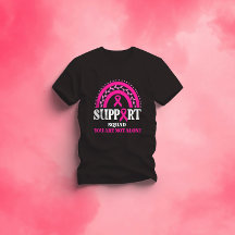 Support Squad Breast Cancer Awareness Leopard Pink