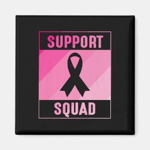 Support Squad Breast Cancer Awareness Premium  Magnet