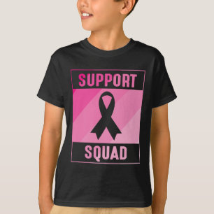 Support Squad Breast Cancer Awareness Premium  T-Shirt