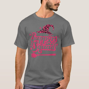 Support Squad Breast Cancer Awareness Vintage Pink T-Shirt