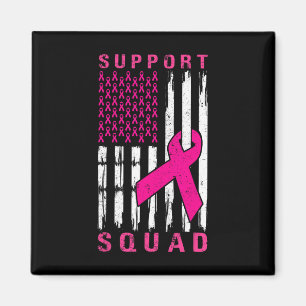 Support Squad Breast Cancer – Pink Support Squad 1 Magnet