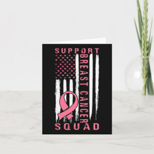 Support Squad Breast Cancer – Pink Support Squad  Card