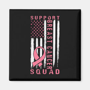 Support Squad Breast Cancer – Pink Support Squad  Magnet