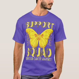 Support Squad Childhood Cancer Awareness Supporter T-Shirt